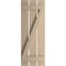 Ekena Millwork Rustic Three Board Spaced Board-n-Batten Rough Cedar Faux Wood Shutters w/Z-Board, 17 1/2W x 48H, PR SHUBSZ17X48RCPR - alternate 7